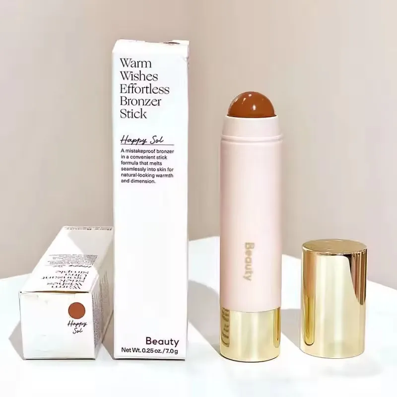 Maquillage visage Contour bronzant bâton visage éclaircir surligneur barre miroitant surligneur Blush bâton correcteur crème outil cosmétiques