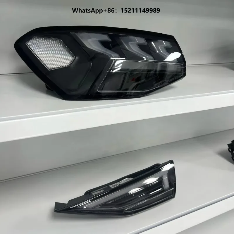 Clear Rear Light Handmade for A3 S3 RS3 Sedan LED Black Tail Light Series Modified Taillights