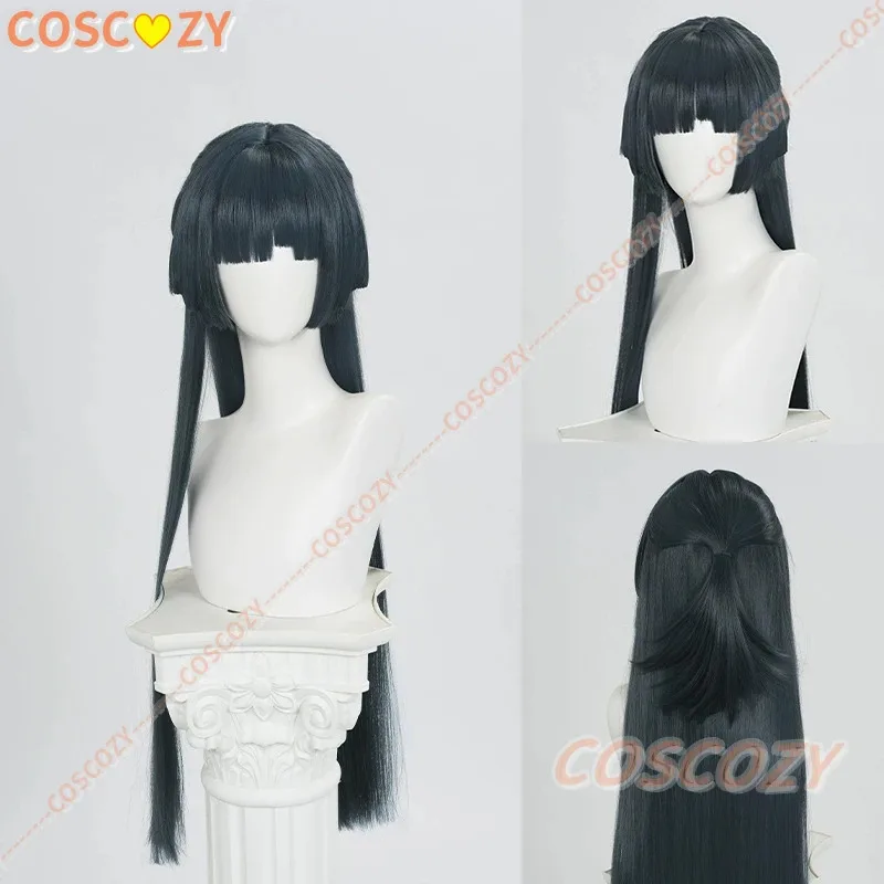 Juego Zenless Zone Zero Astra Yao candelabro Cosplay disfraz peluca sombreros pendientes agente traje de cuero negro uniforme de Halloween