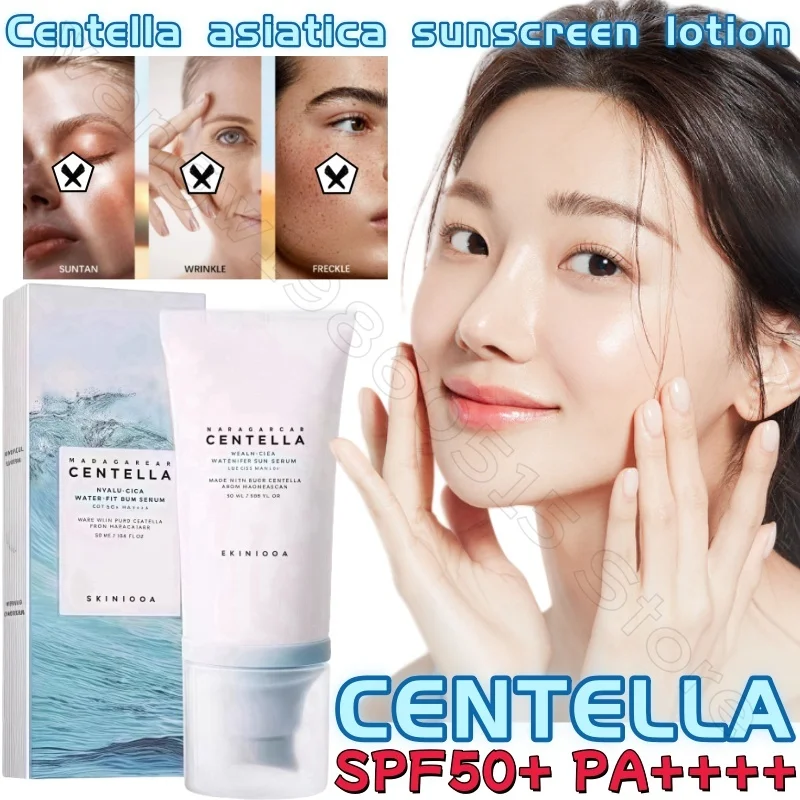 

Centella Asiatica Sunscreen Lotion Skin1004 Watery Moisturizing Sunscreen Sunburn SPF50+ UV Protection Sunscreen 50ML