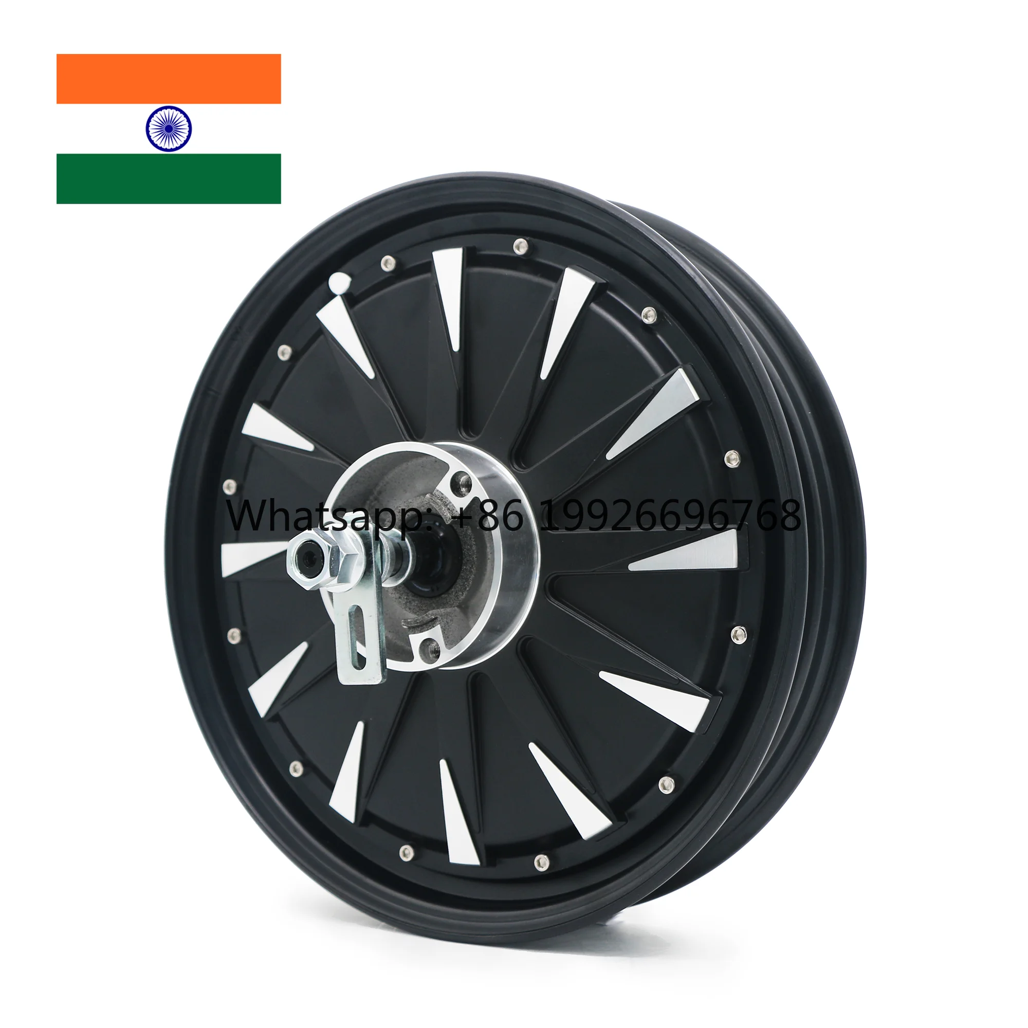 

12-Inch72V 2500W Brushless Waterproof IP67 Aluminum Frame Electric Rear Hub Motor