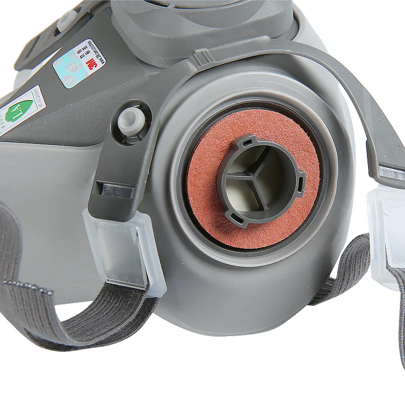 Original 3M 6200 Gas Mask for Spray Paint Decoration Chemical Dust Protection Reusable Half Face Respirator Mask NIOSH Approved