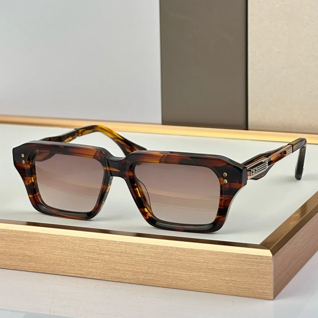 DT DETRON 52-17-148 Top Quality Men's Sunglasses for Women Retro Trend Luxury Titanium UV400 Designer Sunglasses with Box