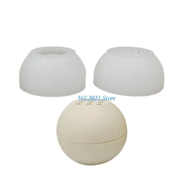 

G5GC Incenses Holder Molds Elegant Round Tray Molds Incenses Burning Cup Mold Suitable for DIY Craft Lover Enthusiasts