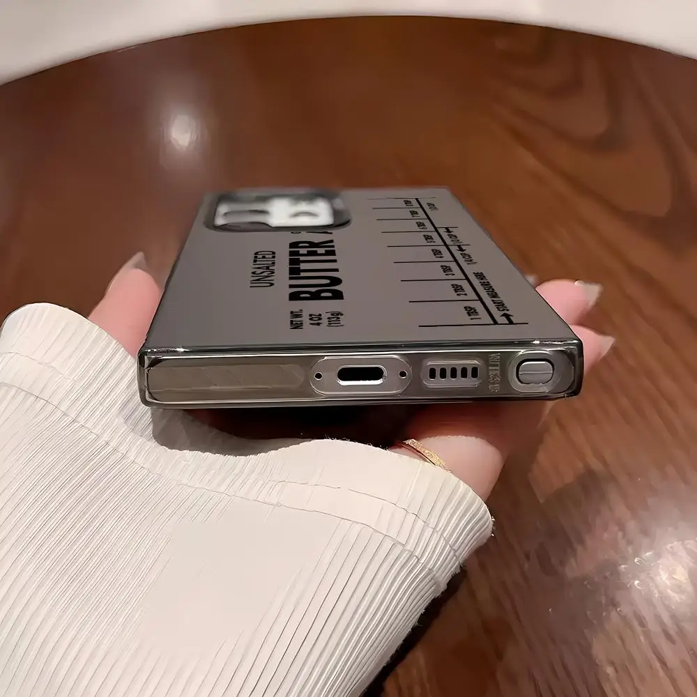 حافظة لهاتف سامسونج جالاكسي S25 S24 S23 Ultra S22 Plus S20 A55 ليزر ملون مقاوم للصدمات IMD صلب