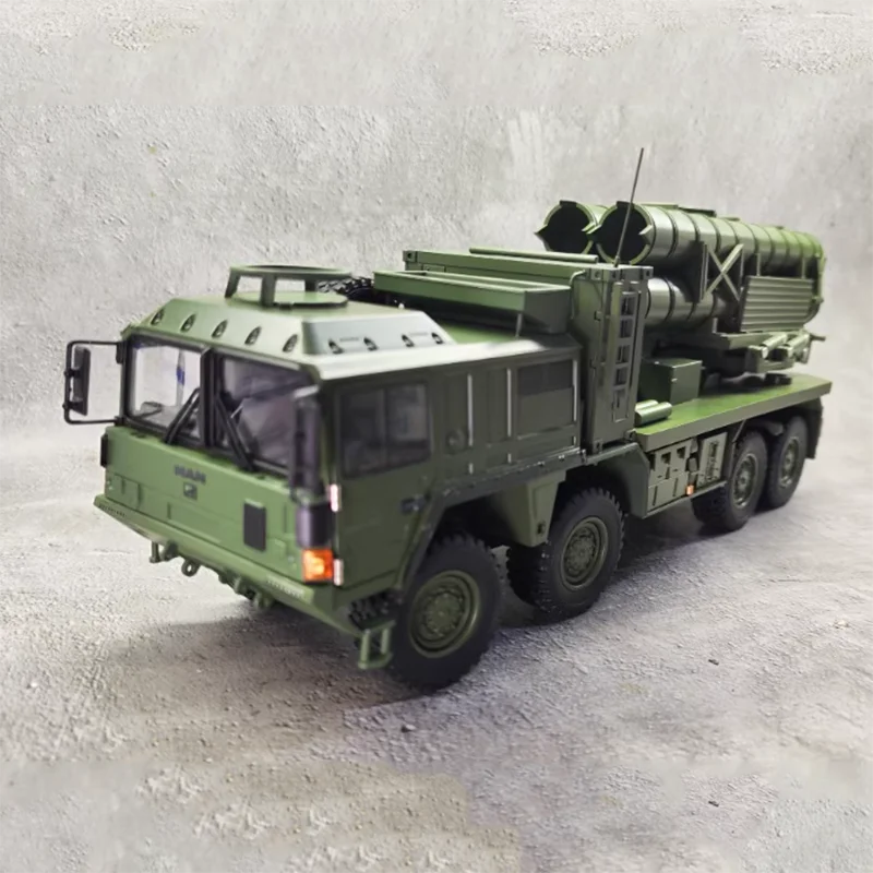 

Diecast 1:32 Scale German MAN SX Extreme Multipurpose Tactical Truck Chassis Missile Vehicle Alloy Model Missile Launch Vehicle