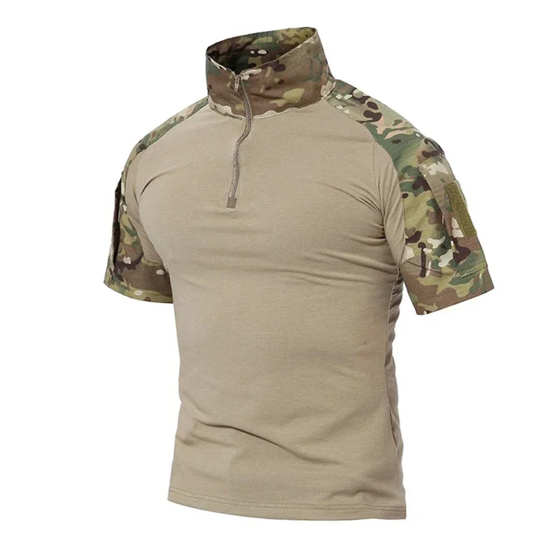 Camiseta táctica manga corta camuflaje para hombre - imagen 3