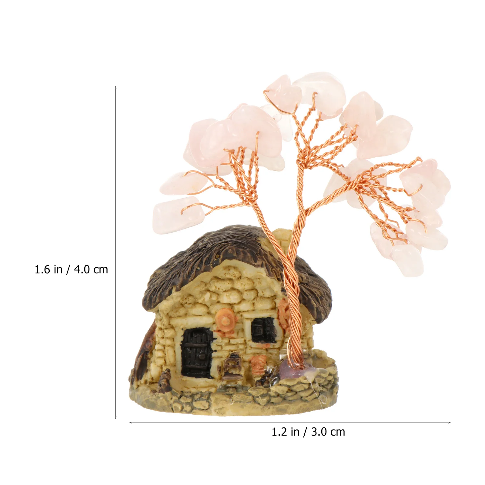 

Crystal Tree Decoration Feng Shui Ornament Home Decor Desktop Accessory Micro Landscape Photography Feng Shui Tree