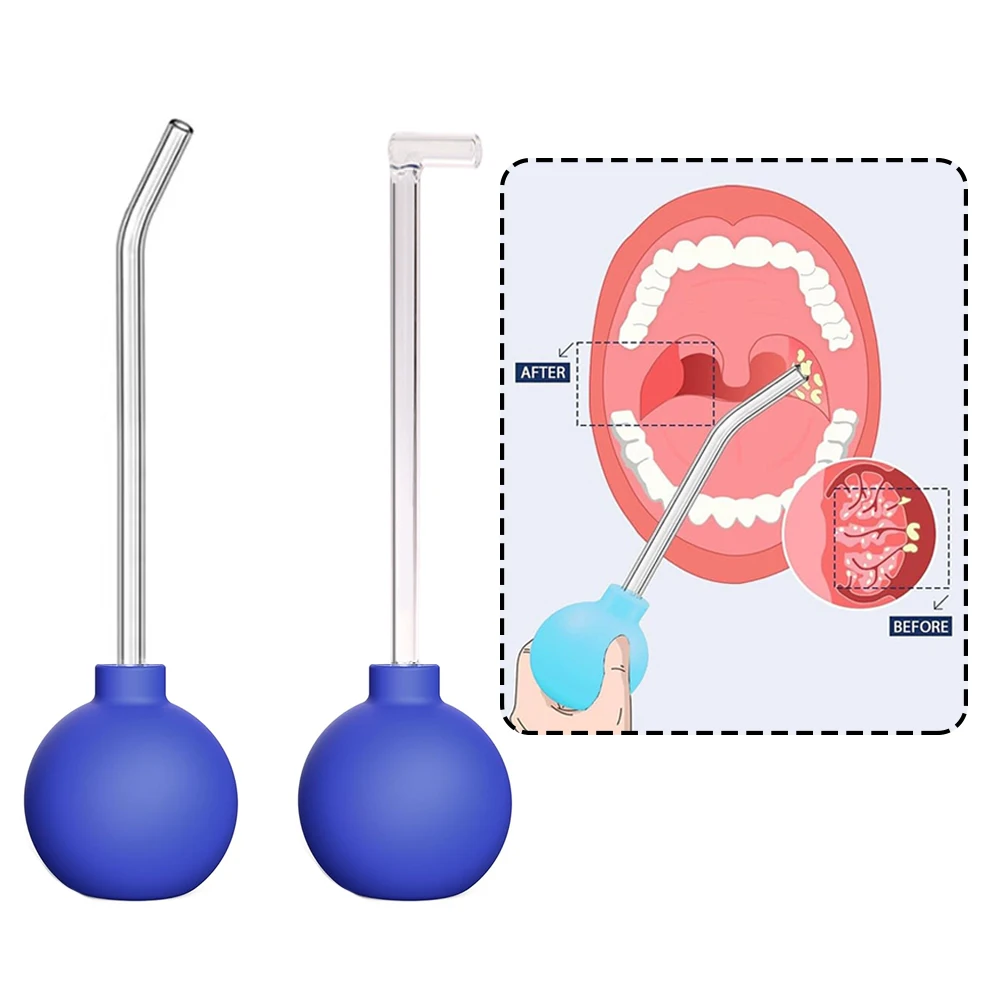 مجموعة أدوات تنظيف حجر اللوز |   15 ° +90 °   أنبوب زجاجي منحني + كرة شفط يدوية |   منظف الألحان يزيل الحجارة العنيدة بسهولة #1