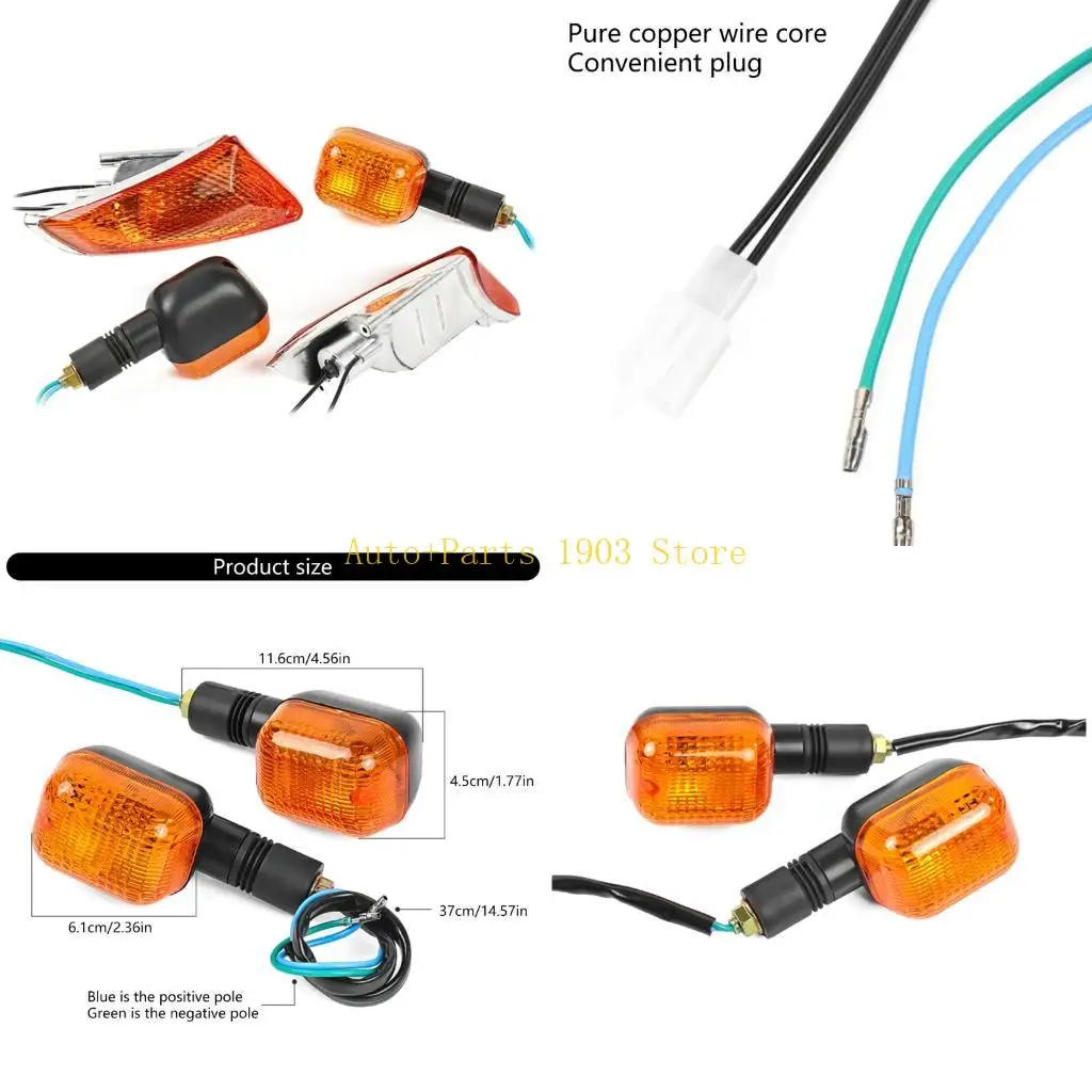 

E21c Motorcycle Part для QS110-2 светодиодной лампы водонепроницаемого сигнала поворота