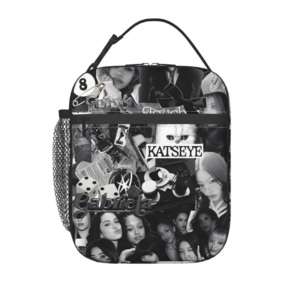 Katseye Insulated Lunch Bags Food Container Portable Cooler Thermal Lunch Box For Travel