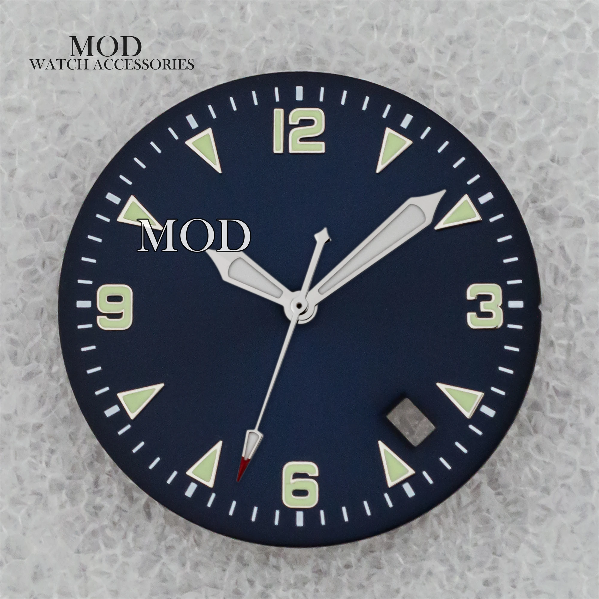 32mm Saat Kadranı NH35 Yeşil I - Luminous Dial Face incelemesi ve fiyatı