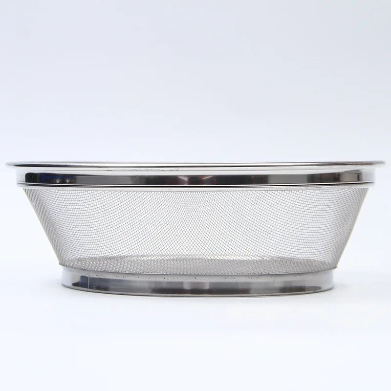 

3Pcs Kitchen Stainless Steel Drain Basket Fine Workmanship Multipurpose Use for Fruits Vegetables Eggs and Kneading