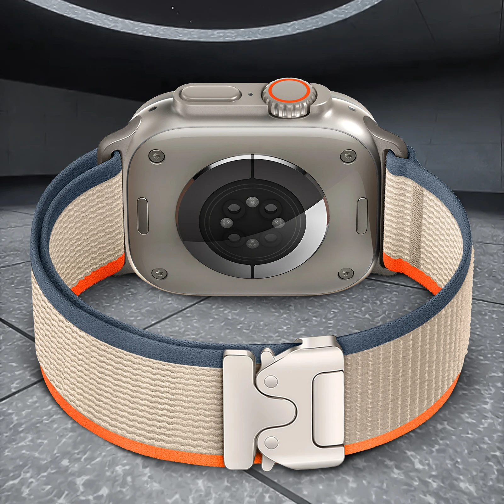 Ремни с петлей Trail для Apple Watch Band 49 мм 46 мм 45 мм 44 42 41 40 38 мм Парашютный браслет correa Series 10 9 8 7 6 5 SE Ultra 2