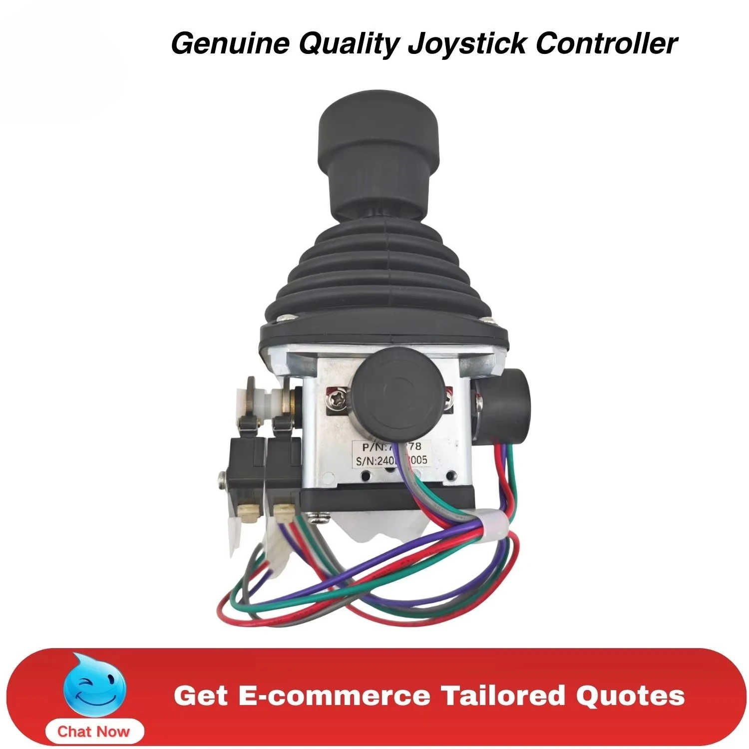 40613GT 40613GN Telescopic Boom Aerial Work Platform Dual-Axis Industrial Joystick For Genie Joystick Controllers