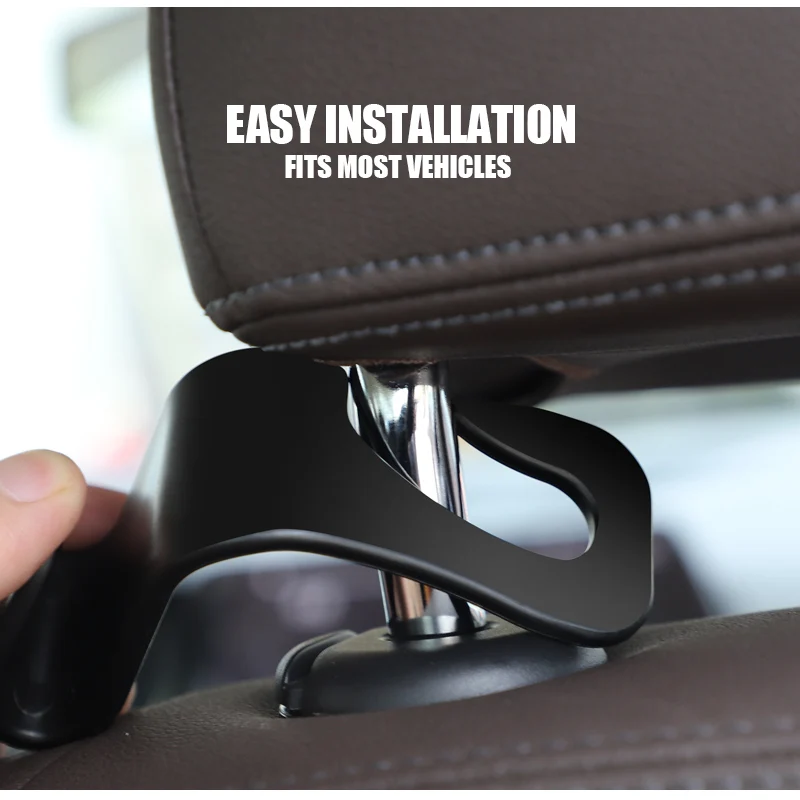 2 قطعة السيارات الداخلية المحمولة المقعد الخلفي السنانير لتويوتا غازو سباق كورولا يارس شر أوريس Rav4 بريوس برادو أفينسيس فيرسو سيينا