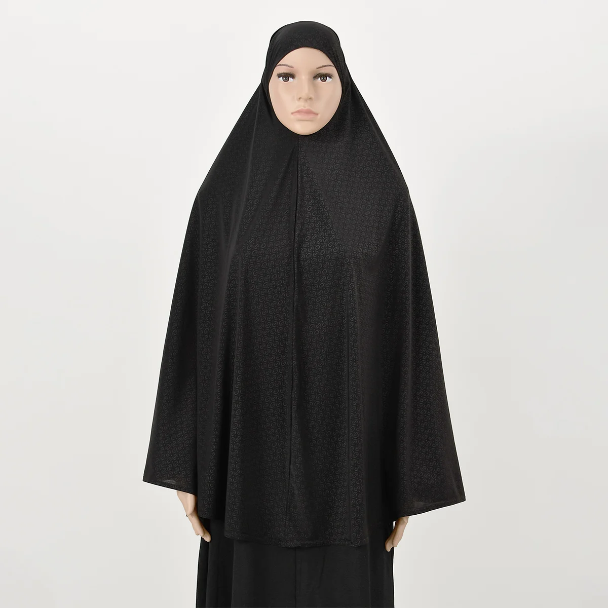 رمضان بيزلي مطبوعة الحجاب امرأة مسلمة وشاح فوري قبعة خيمار الإسلام جيرسي وشاح الرأس حجم كبير فام عمامة 131*130 سنتيمتر