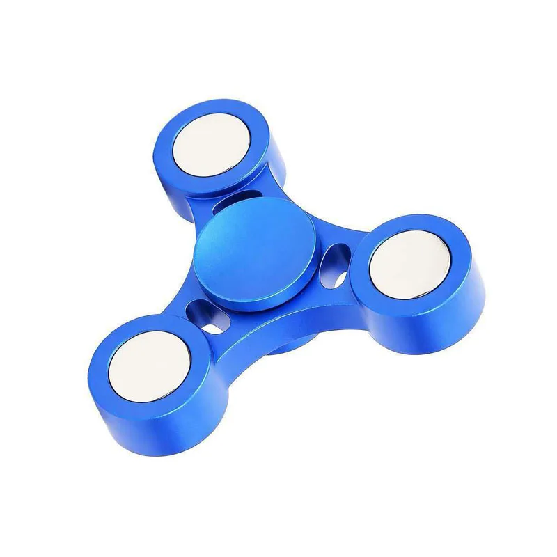 High Quality Fidget Spinner Metal Silent Bearings EDC Cool Gadgets Quiet ADHD & Anxiety Autism Stress Relief Toys For Adults