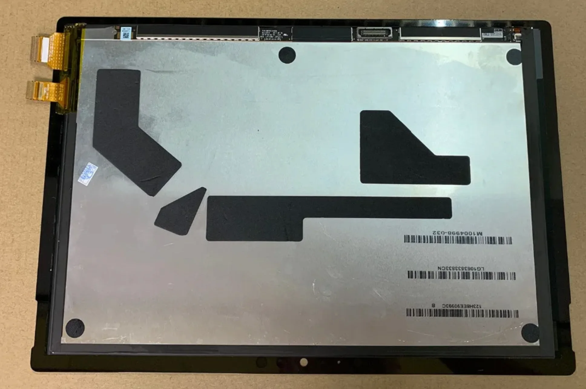 Kurt.lin LCD touch glass Complete For Microsoft new surface pro 5  LP123WQ1 lcd display touch screen digitizer glass assembly