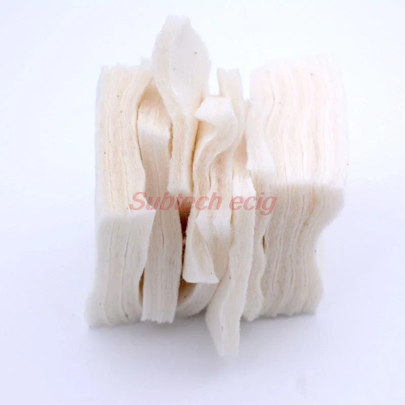 180pcs/bag Japanese Organic Unbleached Cottons Best E-Cigarette Vape Cotton for DIY Rebiud RDA RTA RDTA Atomizers Tanks Vapes