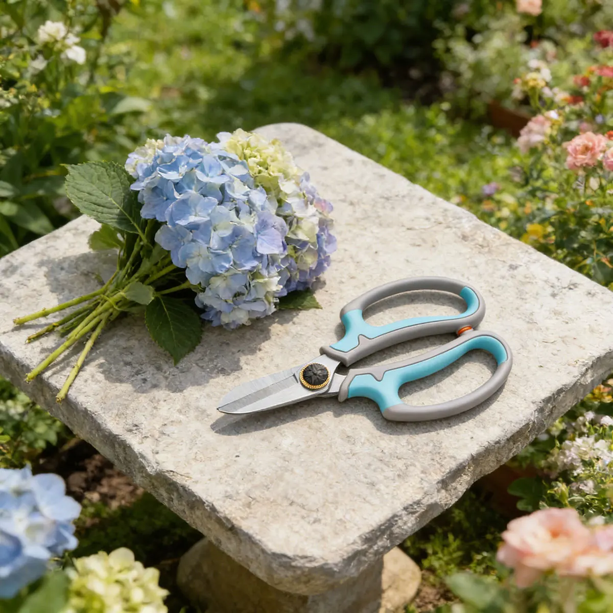 

Multifunctional Gardening Scissors - Professional Pruning Shears for Plants, Flowers, Floral Arranging & Home Gardening Tools