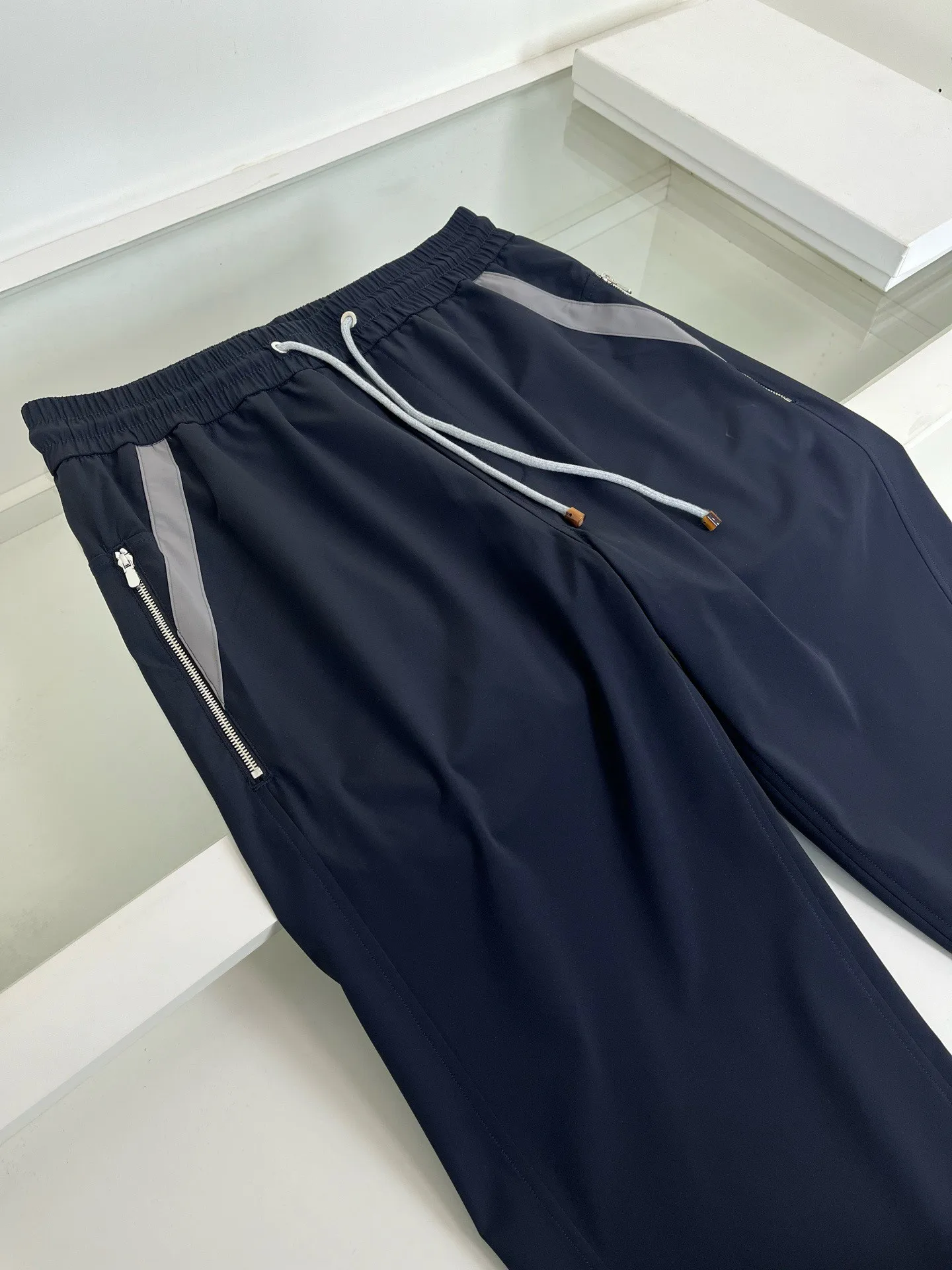 BC old money wind summer cotton mid-waist straight sports men's casual pants