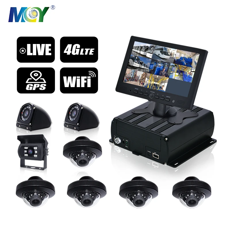 

Full HD 1080P MDVR 4CH 8 Channel Reversing Taxi Truck Bus cameras System Kit Mobile DVR Video Recorder AHD Vehicle Blackbox DVR