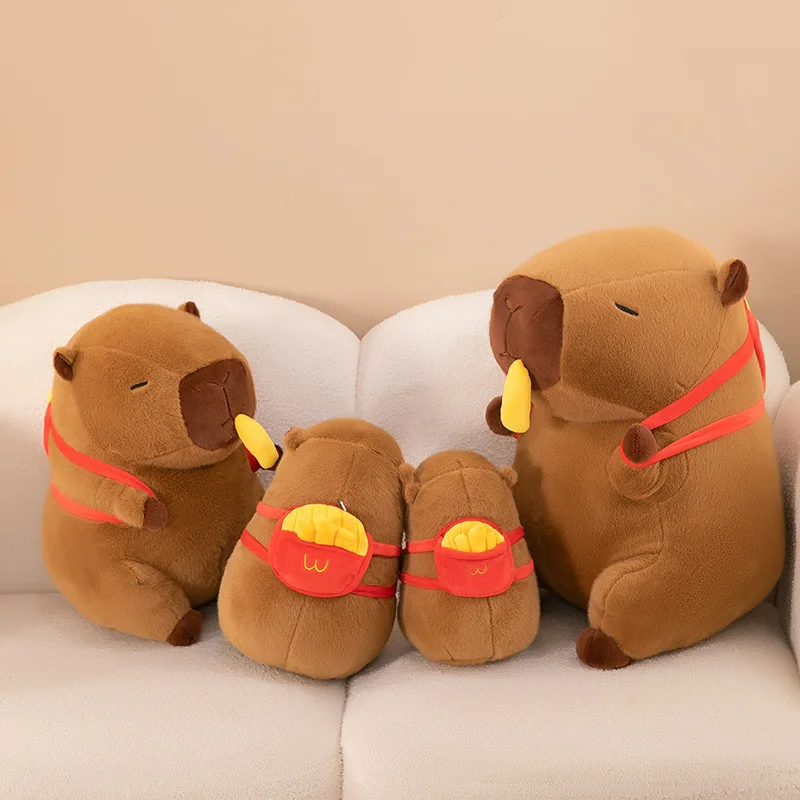 1 لطيف البطاطس المقلية على ظهره دولفين ألعاب من نسيج مخملي أفخم الحيوان أفخم دمية لعبة أطفال هدية عيد ميلاد على ظهره لعبة الدب هدية محظوظة