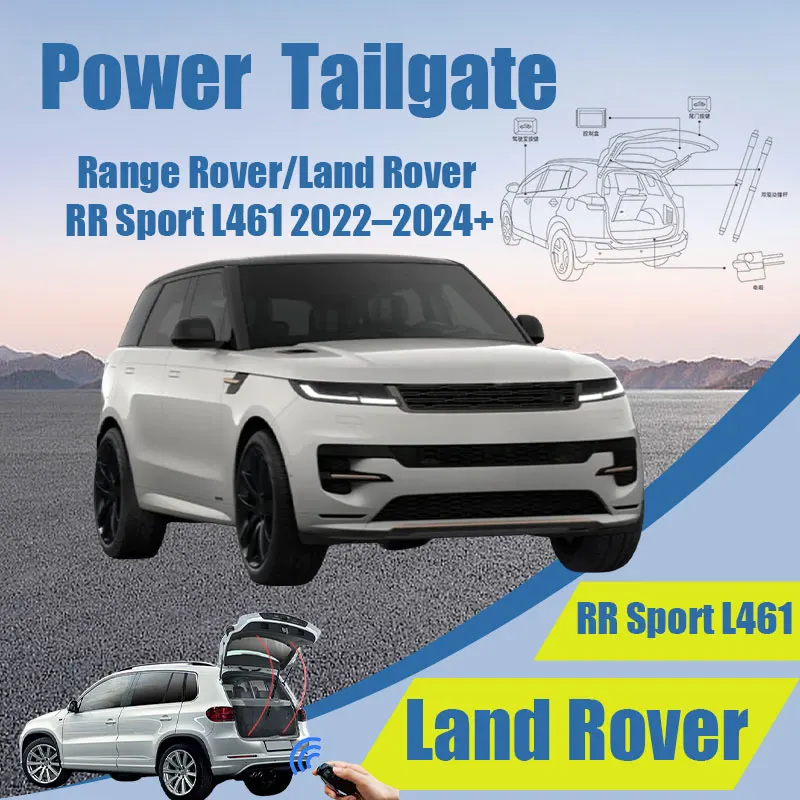 

Для Range Rover/Land Rover RR Sport L461 2022-2024 + автомобильная электрическая задняя дверь, модифицированная автоматическая интеллектуальная автоматическая подъемная дверь