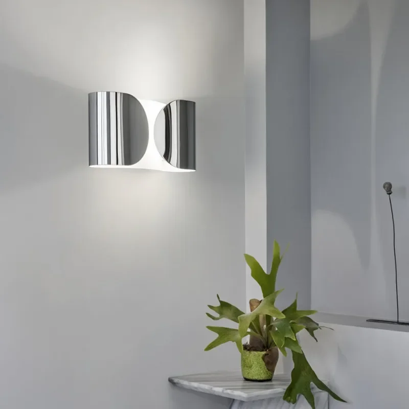 Italia Design lampada da parete Morden Sconce Light Bedroom comodino