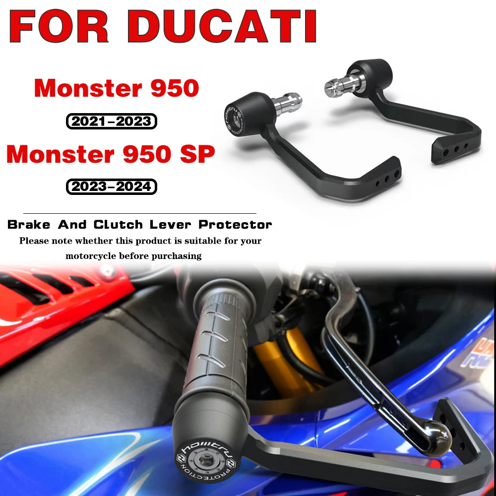 

Motorcycle accessories Brake Clutch Lever Protector Kit For DUCATI Monster 950 / PLUS 2021 2022 2023 Monster 950SP 2023 2024