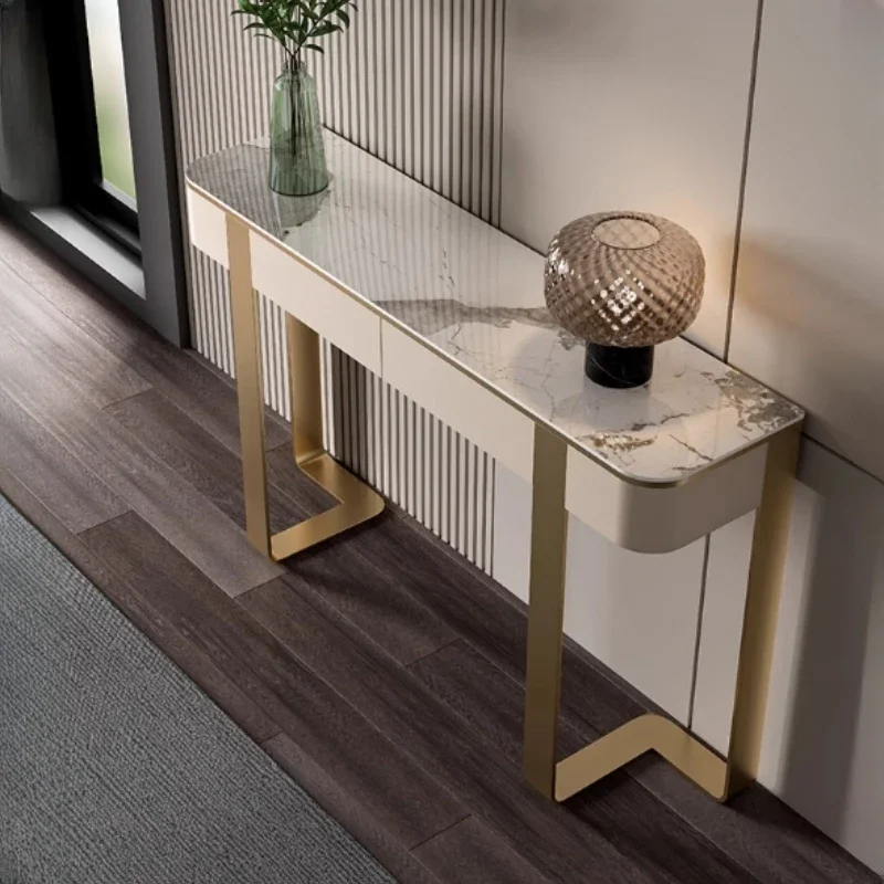 طاولات القهوة المنظم الحديثة الحد الأدنى الشمال المدخل طاولة القهوة مستطيلة الرخام قسط Meuble دي صالون الأثاث المنزلي #3