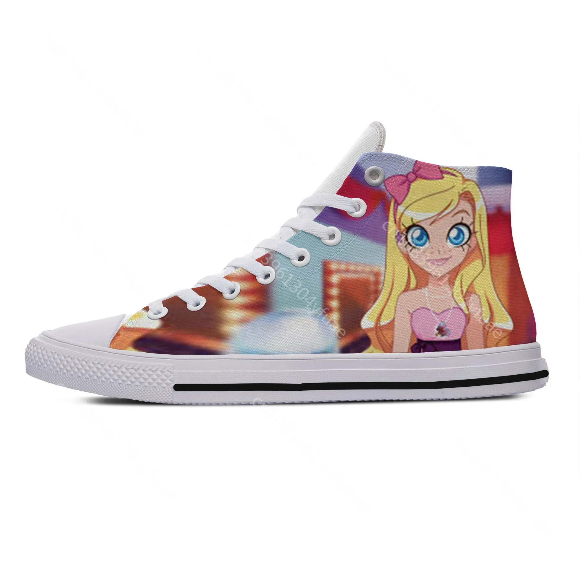 Hot Cool Fashion New Summer Sneakers Handiness Casual Shoes Cartoon Funny Men Women LoliRock Lightweight High Top Board Shoes