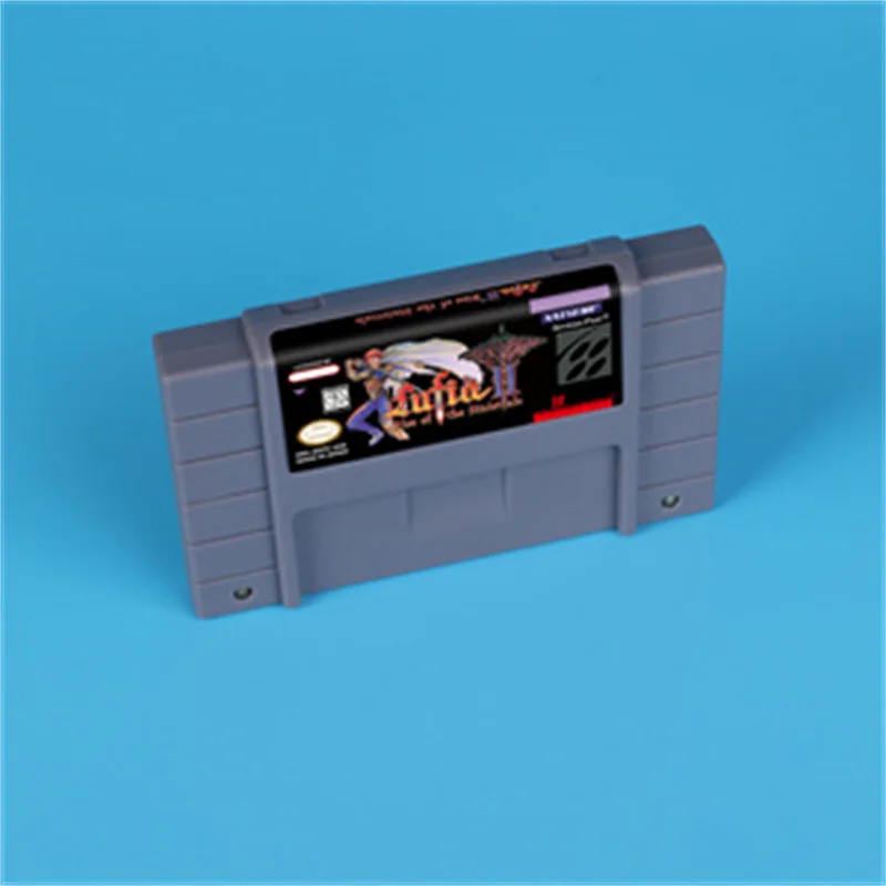 for Lufia II 2 (Battery Save) Rise of the Sinistrals16bit game card for USA NTSC version SNES video game console