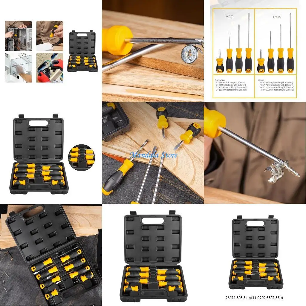 

U2JC Professional Screwdriver for Electrical Installation Ergonomic Handle