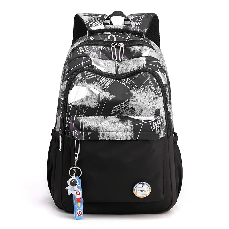 Mochila grande impermeável para adolescentes, Meninos Bagpack, Sacos de estudante do ensino médio, Kids Large Back Pack