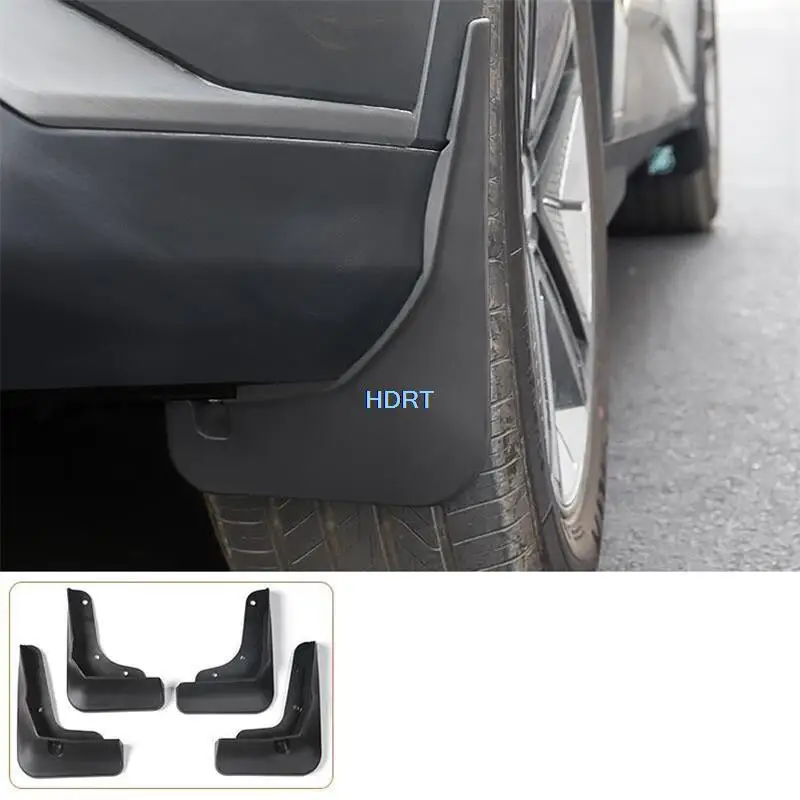 Car Styling Splash Mudguard Fender Set Part Cover Front Rear Mud Flaps Plate Frame Auto Accessories For Changan Deepal S7 2023 +