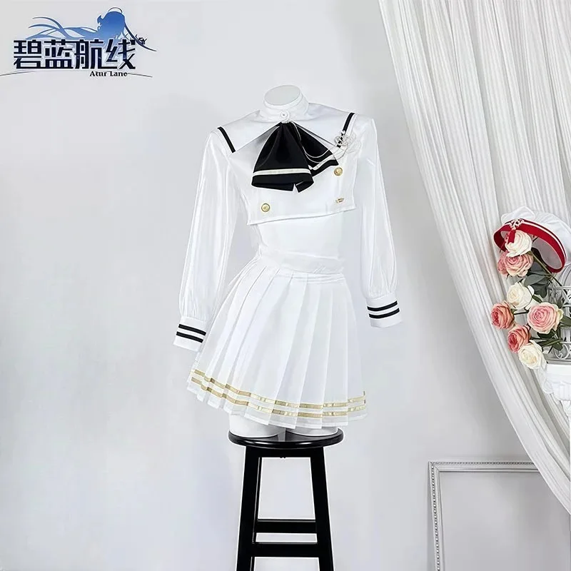 Spiel Azur Lane Janus Sexy JK Schuluniform Offizielle Cosplay Kostüm Sexy Sommer Rock Anime Spiel Roleplay Outfit