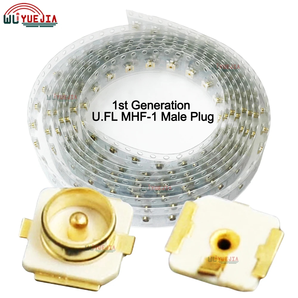 

10pcs/Lot 1st/4st Generation Adapter MHF-1 MHF4 Male Plug U.FL-R-SMT RF Coaxial Connector SMD SMT Solder PCB Antenna Socket Plug