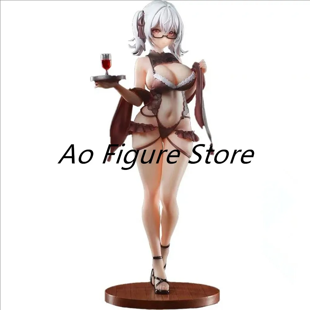 28CM Wine Waiter Girl Cynthia Lume Lovely Amemiya Yukiko Bunny girl Native figure Toy Statue Adult Collectible Model Doll Gift