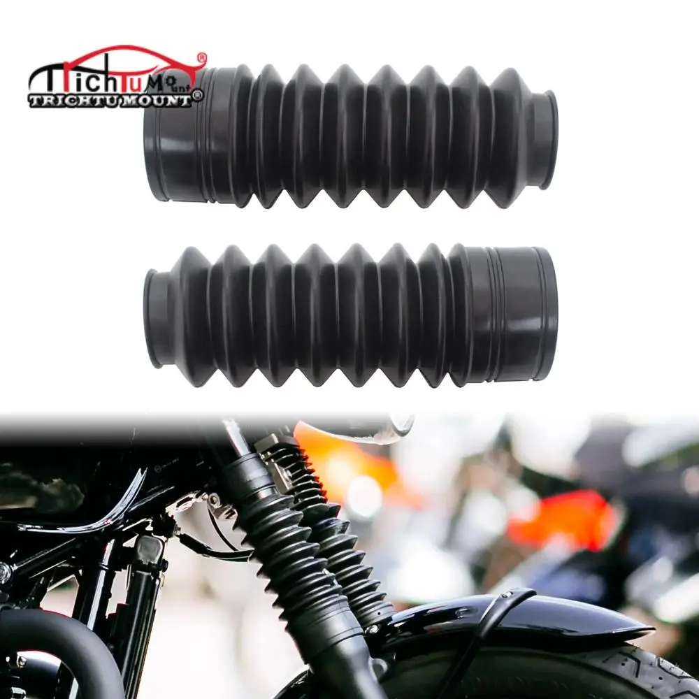 

Motorcycle Front Fork Cover Gaiters Gators Boot Shock Protector Dust Guard For Triumph Climber T100 T120 T900 Moto Accessories