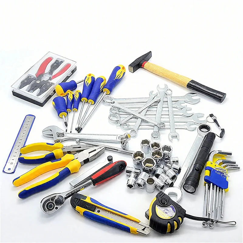 GLGW Mechanical Ratchet Wrench Tool Set Screwdriver Socket Kit for Auto Bike Motorcycle Repair Maintenance Hand Tools