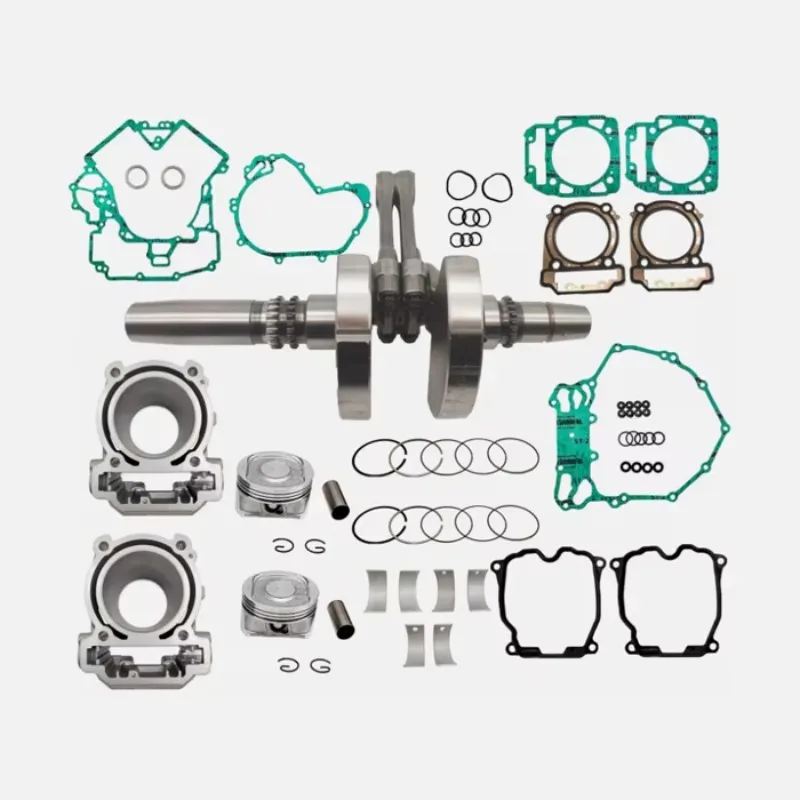 【2026 Hot Selling】Crankshaft Cylinder Gasket Engine Rebulind Kit for Odes 1000 Dominator Raider 21050400101 ATV UTV Spare Parts