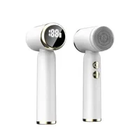 Cepillo de limpieza facial eléctrico ultrasónico 6 en 1, terapia de compresión, limpiador de poros exfoliante Facial, eliminación de espinillas