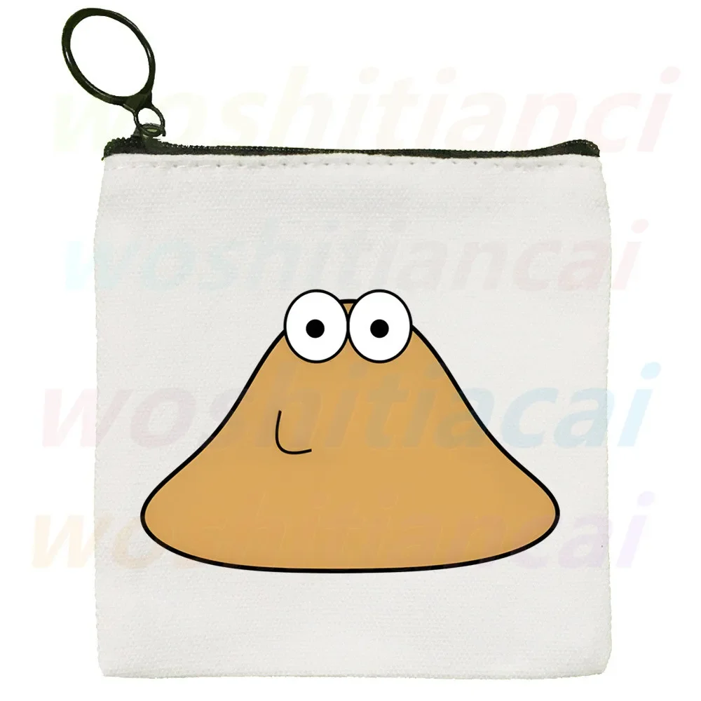 Hot Game My Pet Alien Pou Wallets Coin Pocket Vintage Male Purse Function Boy And Girl Wallet with Card Holders