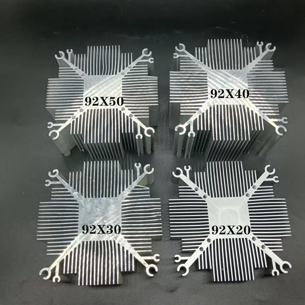20W 30W 50W 100W LED Radiator 90X50X40X30X20 220V for High Power COB Bulb Cooling