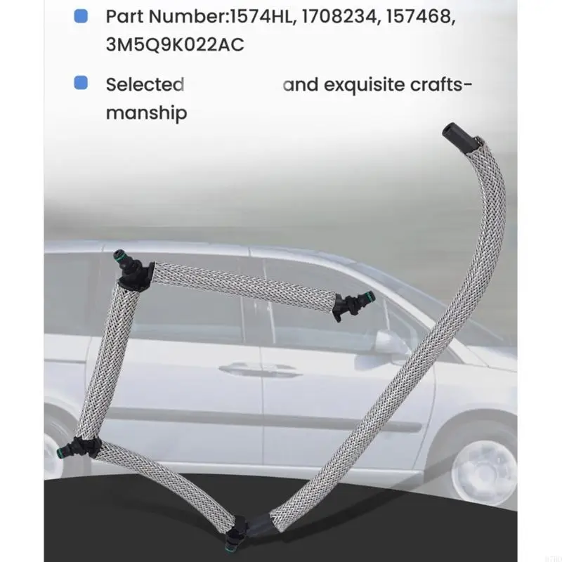 H7BD langdurige brandstofslang consistente motorfunctionaliteit plastic voor voertuigen