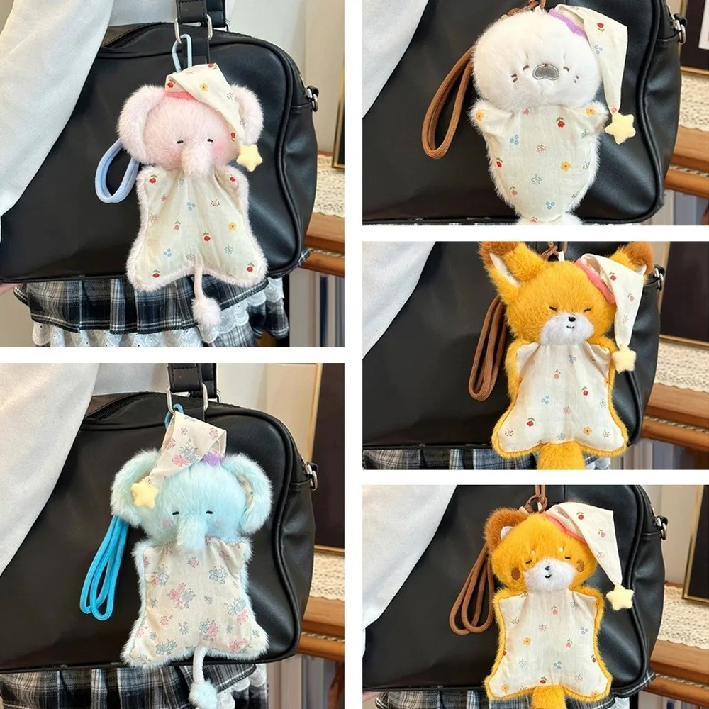 車のキーホルダーシミュレーション象の人形ペンダント柔らかいふわふわぬいぐるみペンダントかわいいかわいいぬいぐるみ人形キーホルダー女性女性女の子