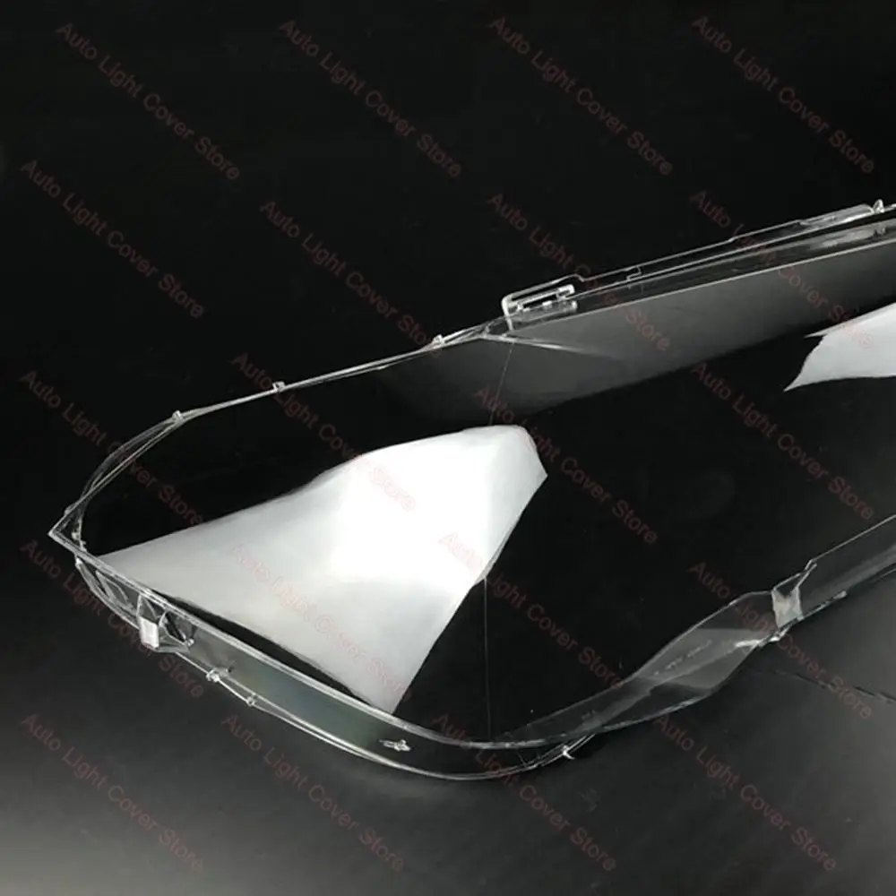 Headlight Lens Cover For BMW X1 F48 2015-2019 1Pair PC High Transparency Anti-UV Impact Resistant Durable Direct Replacement