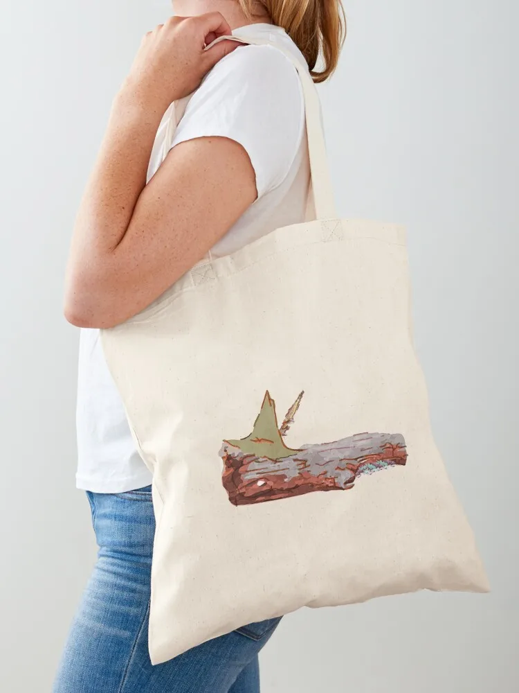 

Hat on a log Tote Bag Women bags tote bag men tote bag screen Portable shopping